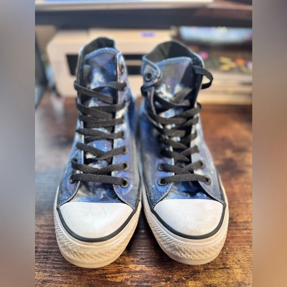 Converse Chuck Taylor All Star Hi Moon & Sky Sneaker Size 7M/9w - Picture 8 of 10